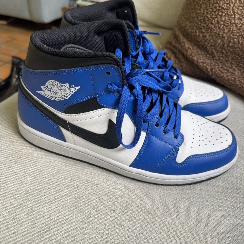 Nike Air Jordan 1 Mid Shoes 'Game Royal